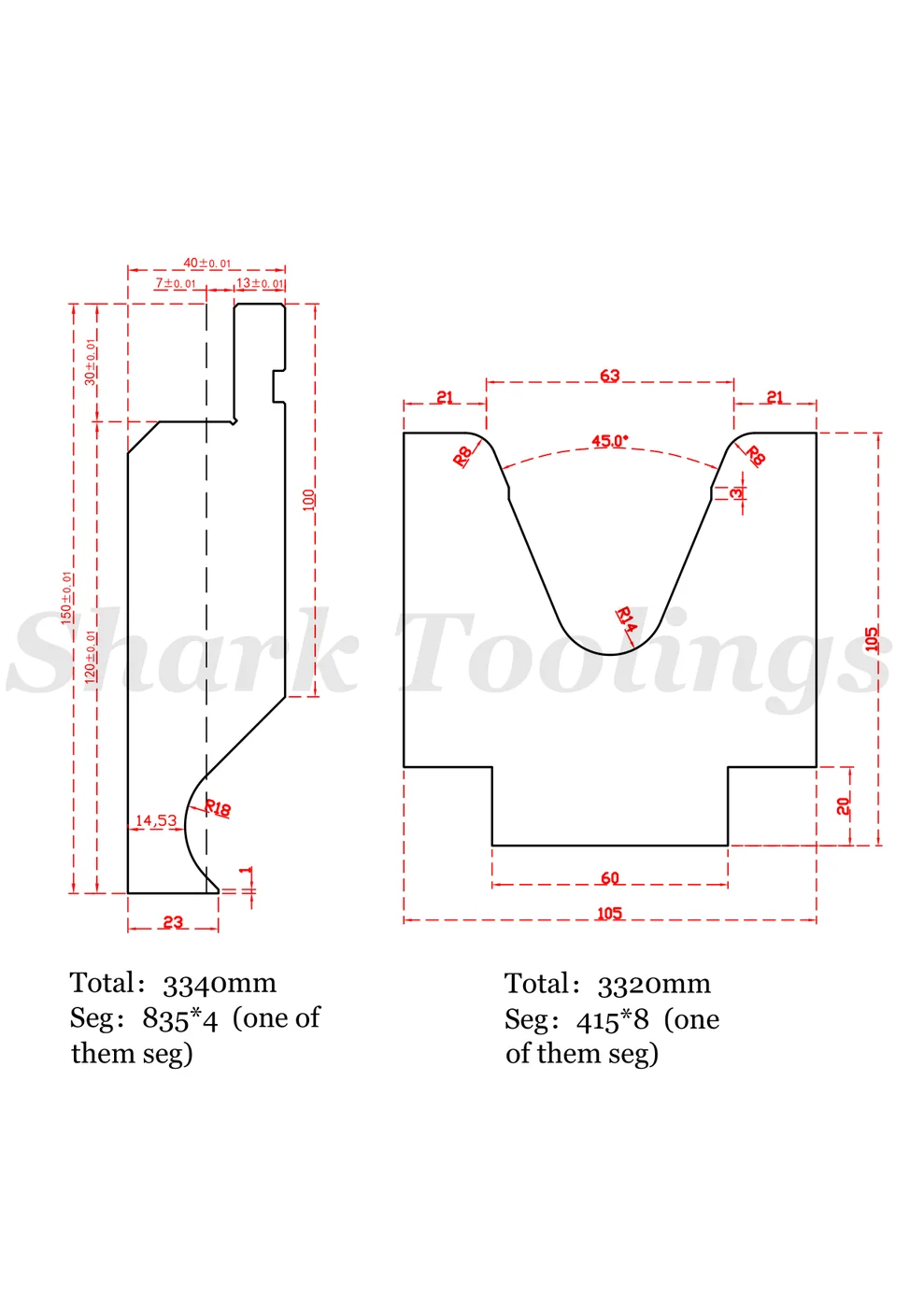 Amada flat punch and V63 20260122(1) drawing
