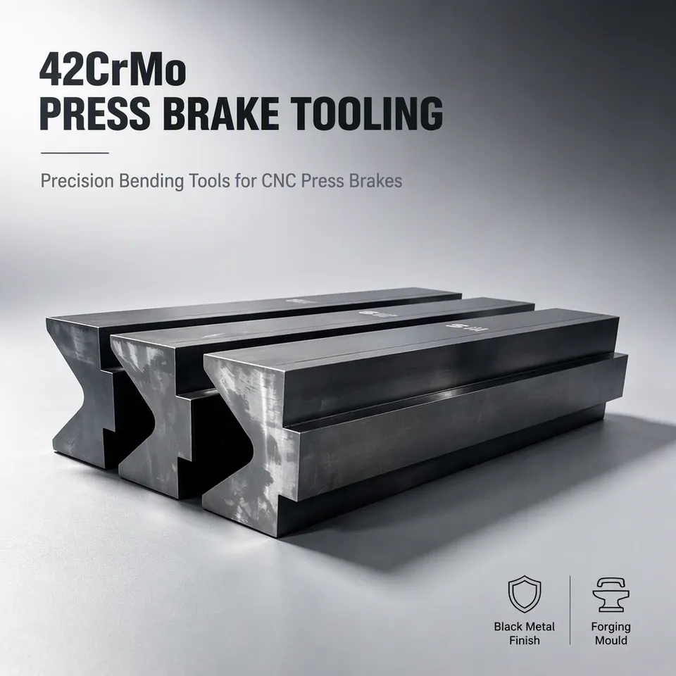 Forged 42CrMo V-dies with precision-ground working faces